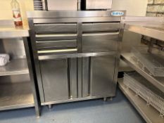 Infrico Stainless Steel Storage Unit