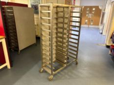 Stainless Steel Tray Trolley