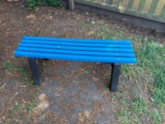 Wooden Outdoor Benches x5
