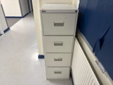 Silverline 4 Drawer Filing Cabinet