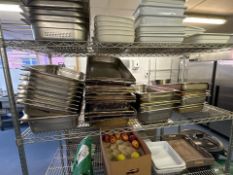 Approximately 30 Stainless Steel Trays