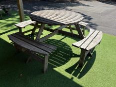 Wooden Picnic Bench