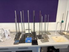 Metal Tube Stands x15