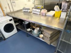 Stainless Steel Prep Table