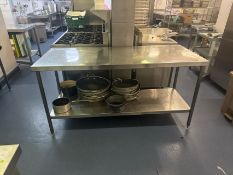 Stainless Steel Catering Bench