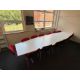 Conference Table With 12 Red Chairs - Image 3 of 6