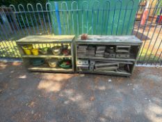 2 x Wooden Mobile Units