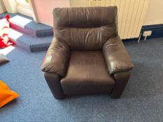 Faux Leather Chair