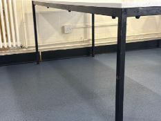 4 Canteen Tables And 24 Chairs
