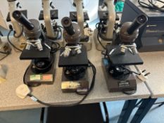3 x Microscopes