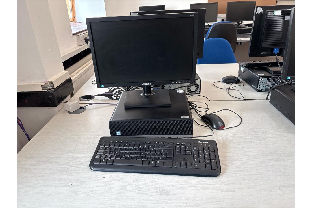 ICT Class Computer Set UpA complete ICT classroom workstation, ready to ...