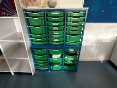 Science Lab Accessory Tray Unit With Accessories