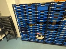 Science Lab Accessory Tray Unit With Accessories