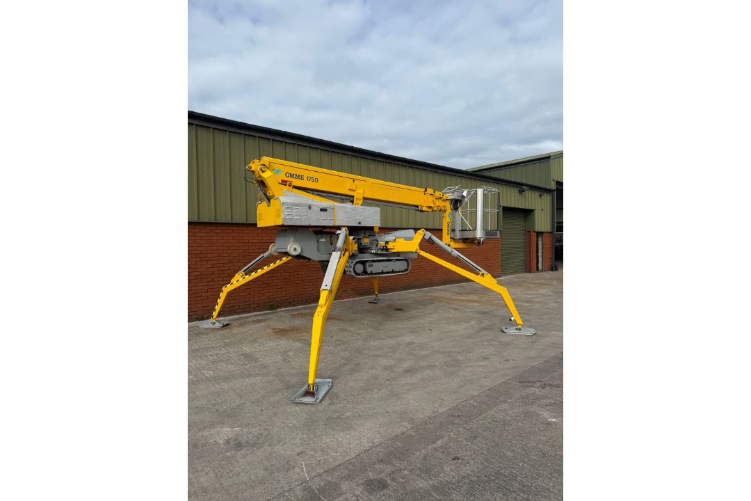 OMME 1750 RBD Dual Fuel Tracked Spider Lift - Access Platform - Cherry Picker 1854 Hours - Image 17 of 38