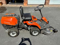 Husqvarna R112C Articulated Rear-Collect Ride-On Mower (85cm Combi Deck)
