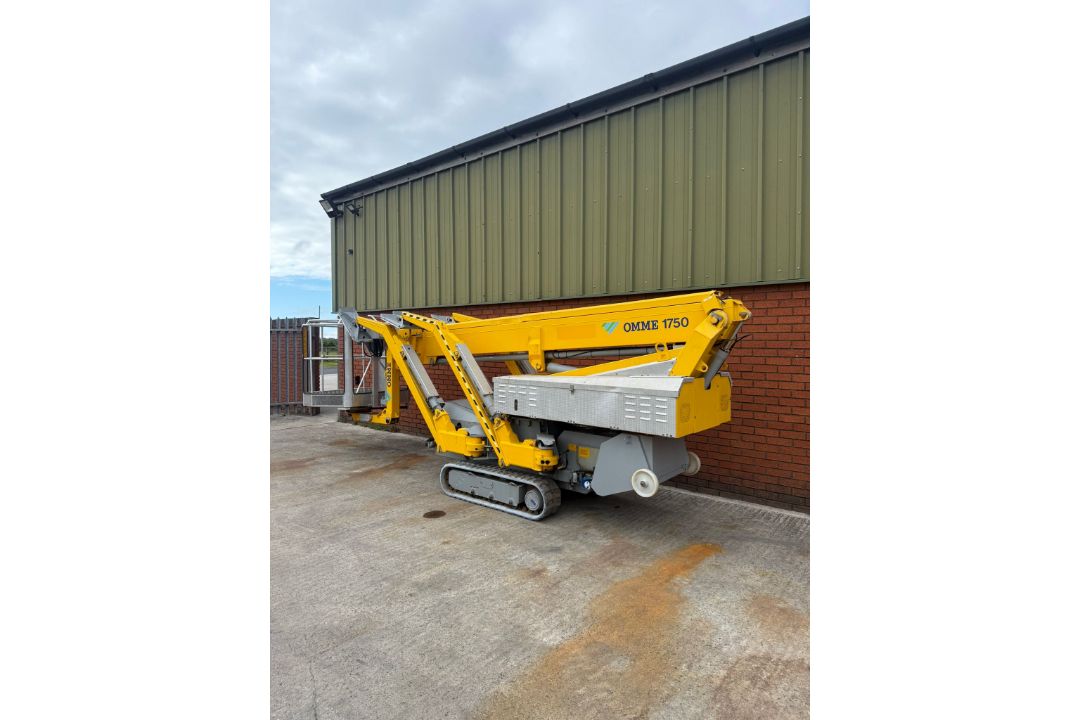 OMME 1750 RBD Dual Fuel Tracked Spider Lift - Access Platform - Cherry Picker 1854 Hours - Image 37 of 38