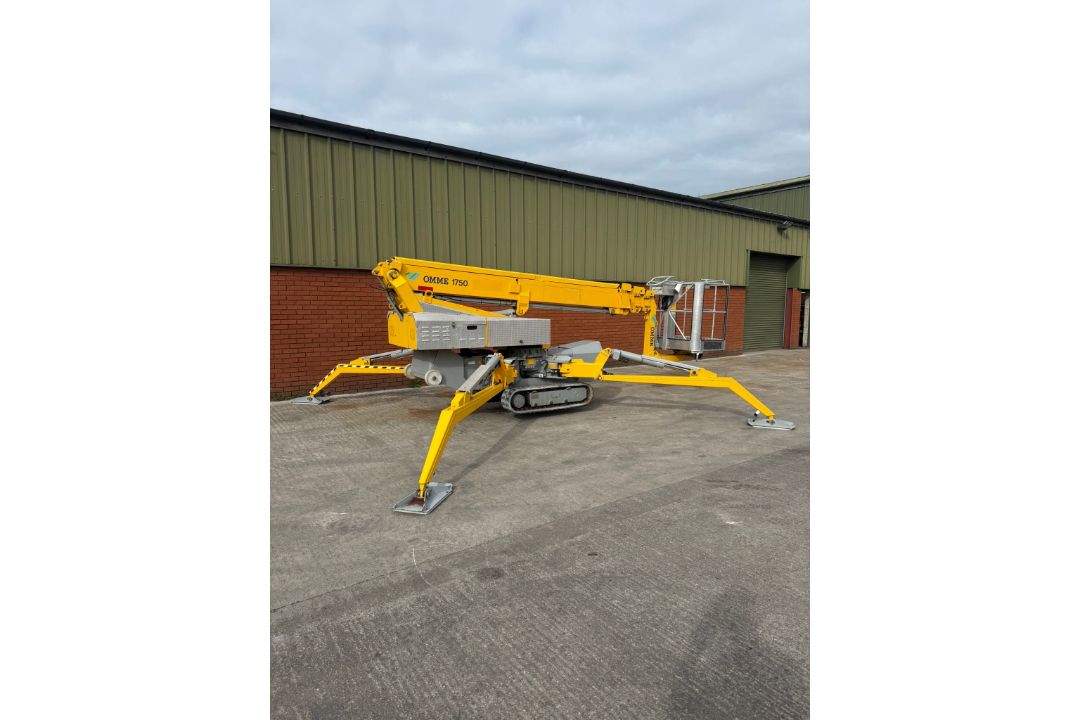 OMME 1750 RBD Dual Fuel Tracked Spider Lift - Access Platform - Cherry Picker 1854 Hours - Image 3 of 38