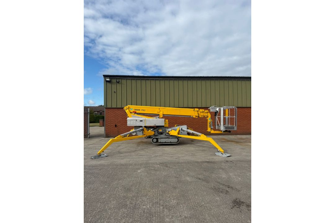 OMME 1750 RBD Dual Fuel Tracked Spider Lift - Access Platform - Cherry Picker 1854 Hours - Image 1 of 38