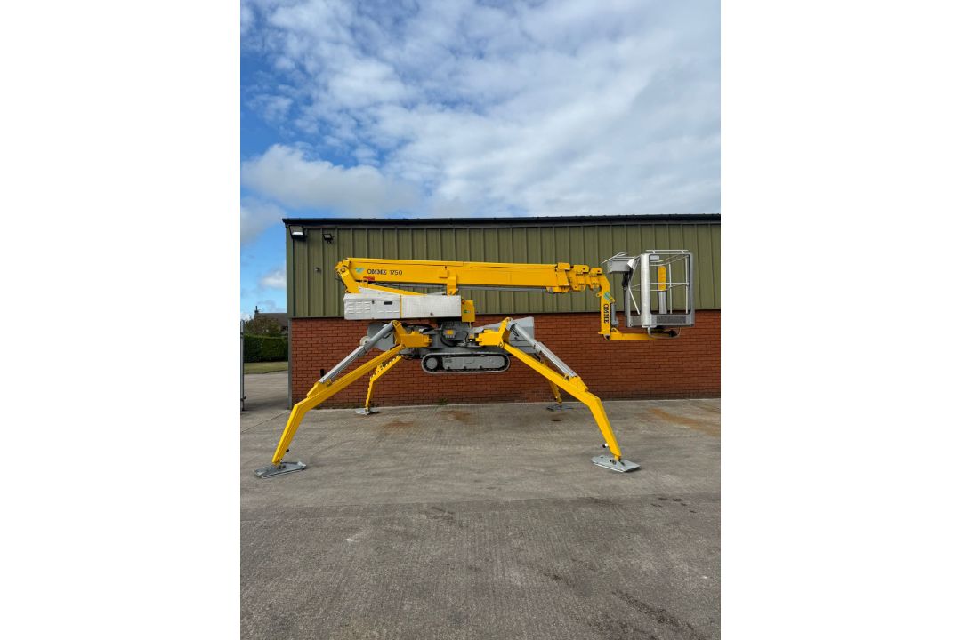 OMME 1750 RBD Dual Fuel Tracked Spider Lift - Access Platform - Cherry Picker 1854 Hours - Image 7 of 38