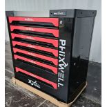 Phixwell XXL Professional Tool Cabinet (Model XT-802), Fully Loaded, 7 Drawers & Cupboard