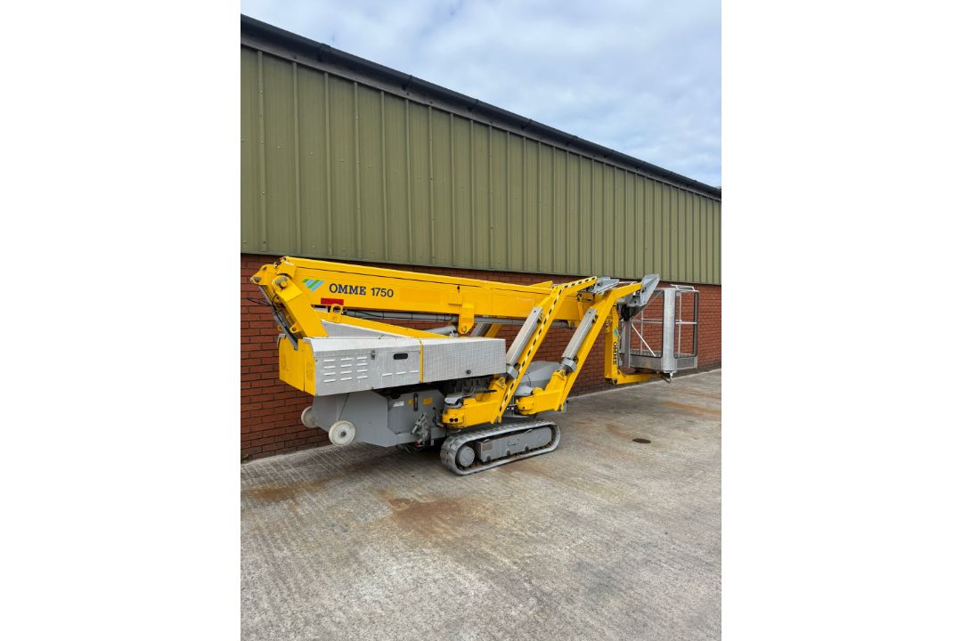 OMME 1750 RBD Dual Fuel Tracked Spider Lift - Access Platform - Cherry Picker 1854 Hours - Image 21 of 38