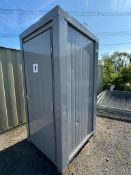 Single Site Toilet Block Collection with HIAB only Location: Selby, North Yorkshire Viewing - Str