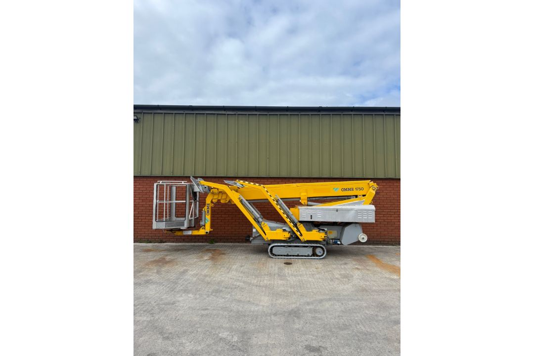 OMME 1750 RBD Dual Fuel Tracked Spider Lift - Access Platform - Cherry Picker 1854 Hours - Image 19 of 38