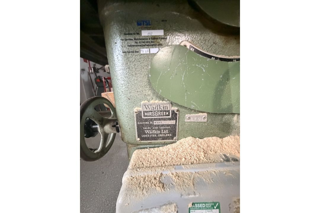Wadkin Bursgreen Table Saw - Second Unit, No Reserve - Image 2 of 2