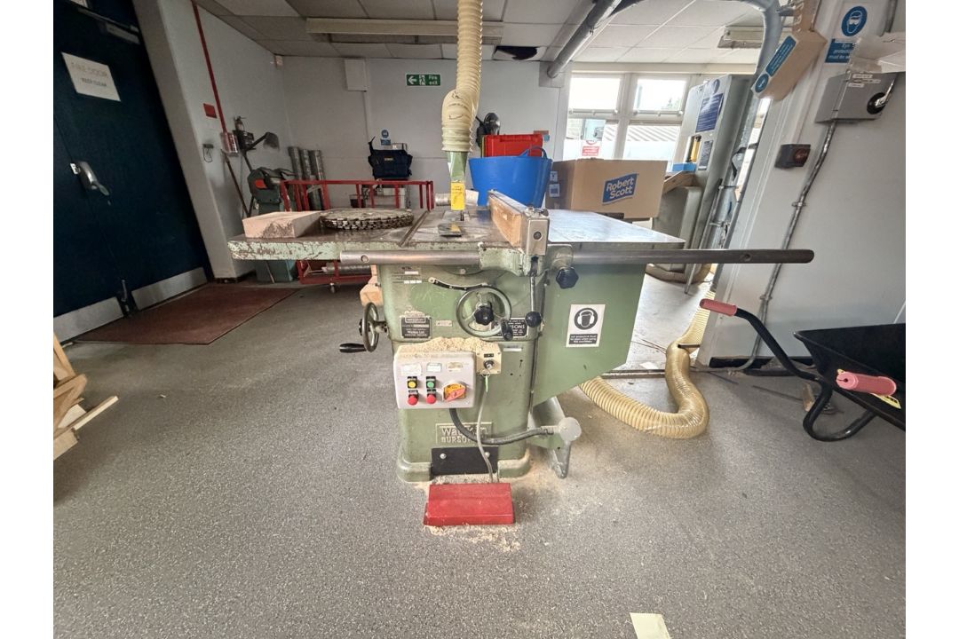 Wadkin Bursgreen 10" AGS Table Saw – Industrial Circular Saw, Single Phase, No Reserve - Image 3 of 5