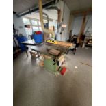 Wadkin Bursgreen Table Saw - Second Unit, No Reserve