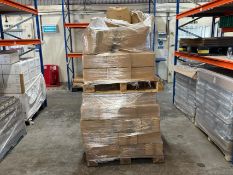 2x Pallets of Empty Glass Bottles, Jars and Tubes NO RESERVE