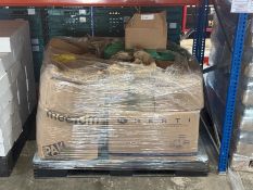 Pallet of Glass Jars and Lids