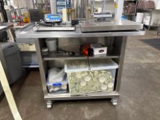 Stainless Steel Mobile Table