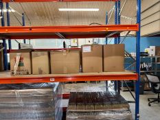 Shelf Contents – Bottle Lids and Cardboard Rolls, NO RESERVE