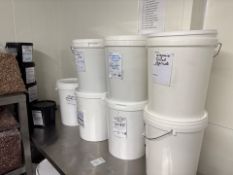 11 Ingredient Buckets – Assorted Contents