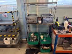 Metal Racking with Contents -NEXT BID MEETS RESERVE