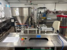 Doygoal Tabletop Nut Butter Depositor with Trolley
