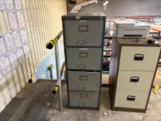 Metal 4-Drawer Filing Cabinet