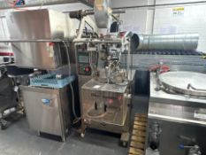 Today Machine Pneumatic VFFS Form Fill and Seal Packaging Machine, Year of Manufacture 2020