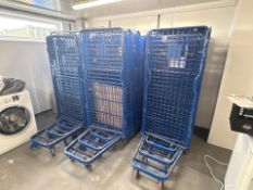 Collapsible Steel Mesh Cages x15