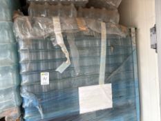 Pallet of Glass Jars and Lids