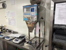Single-Head Linear Weighing Filler with Foot Pedal, Year of Manufacture 2020