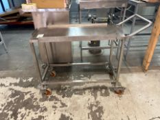 Stainless Steel Shelf Trolley