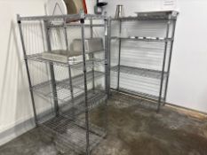 Metal Storage Racks x3