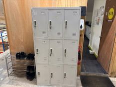 Nest of 9 Lockers