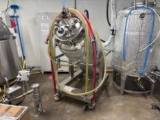 440L Mobile Stainless Steel Holding Tank, - NO RESERVE