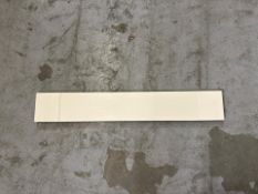 Job Lot of 31 x Sage Green Kitchen Cabinet Drawer Front 800mm x 124mm - 60432803