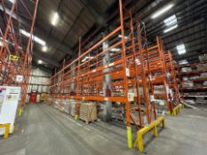 10 Bays Of Back To Back Boltless Pallet Racking