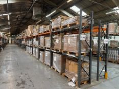 38 Bays Of Back To Back Dexion Speedlock Pallet Racking