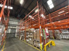 6 Bays Of Back To Back Boltless Pallet Racking